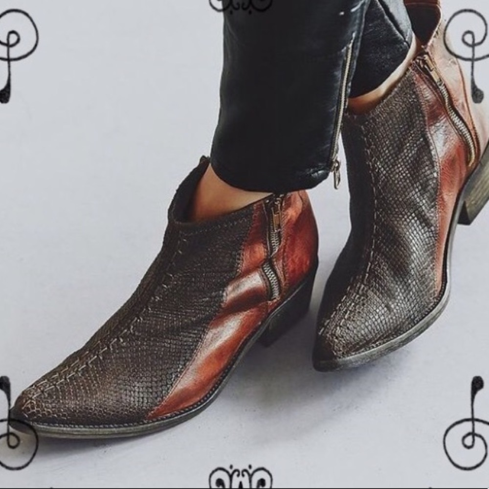 Free People Flying Ranch ankle boot